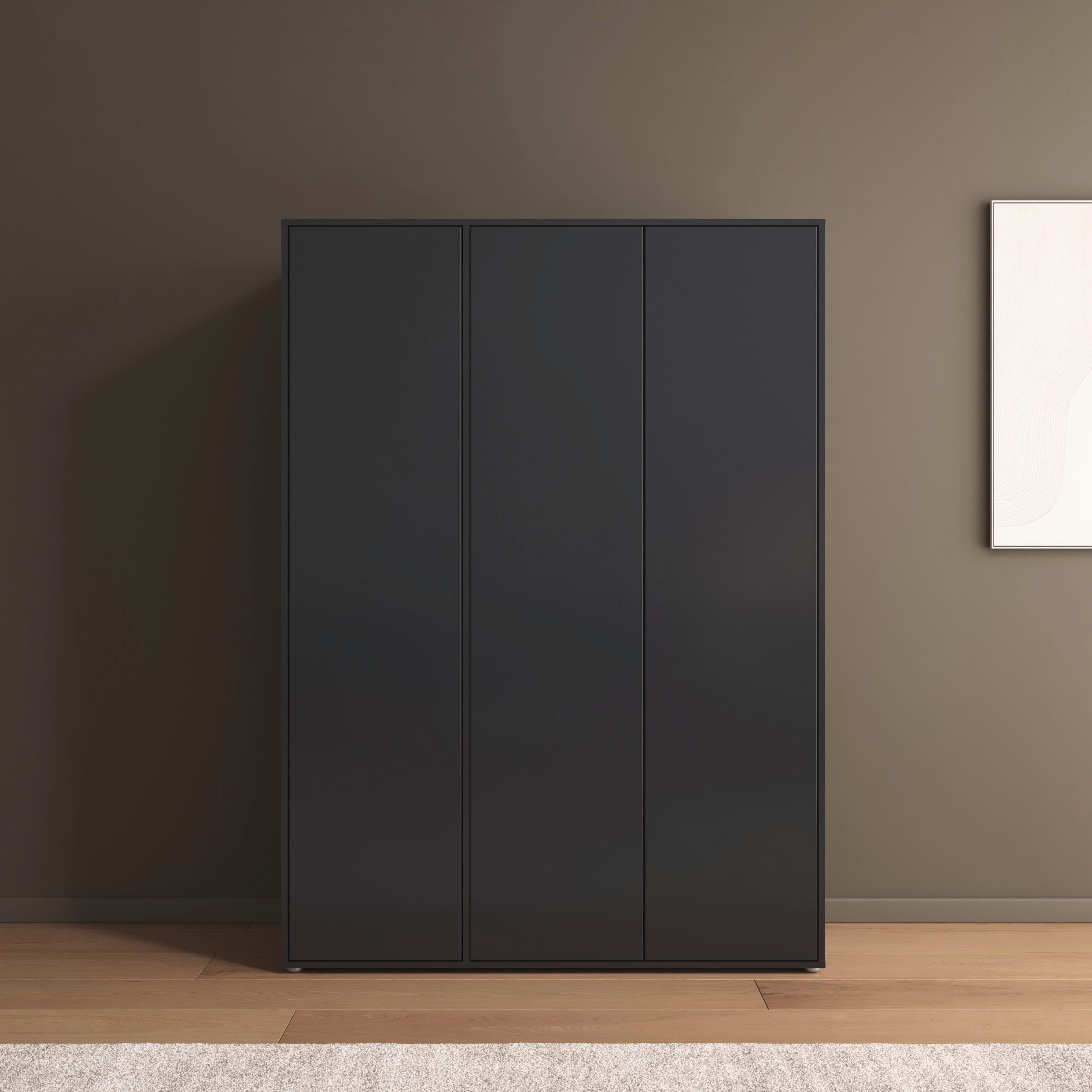 rauch Drehtürenschrank Kleiderschrank Schrank Garderobe Wäscheschrank NABILA viel Stauraum (in 3 verschiedenen Ausstattungen BASIC/CLASSIC/PREMIUM) in 2 Breiten mit Push-to-Open Funktion TOPSELLER MADE IN GERMANY