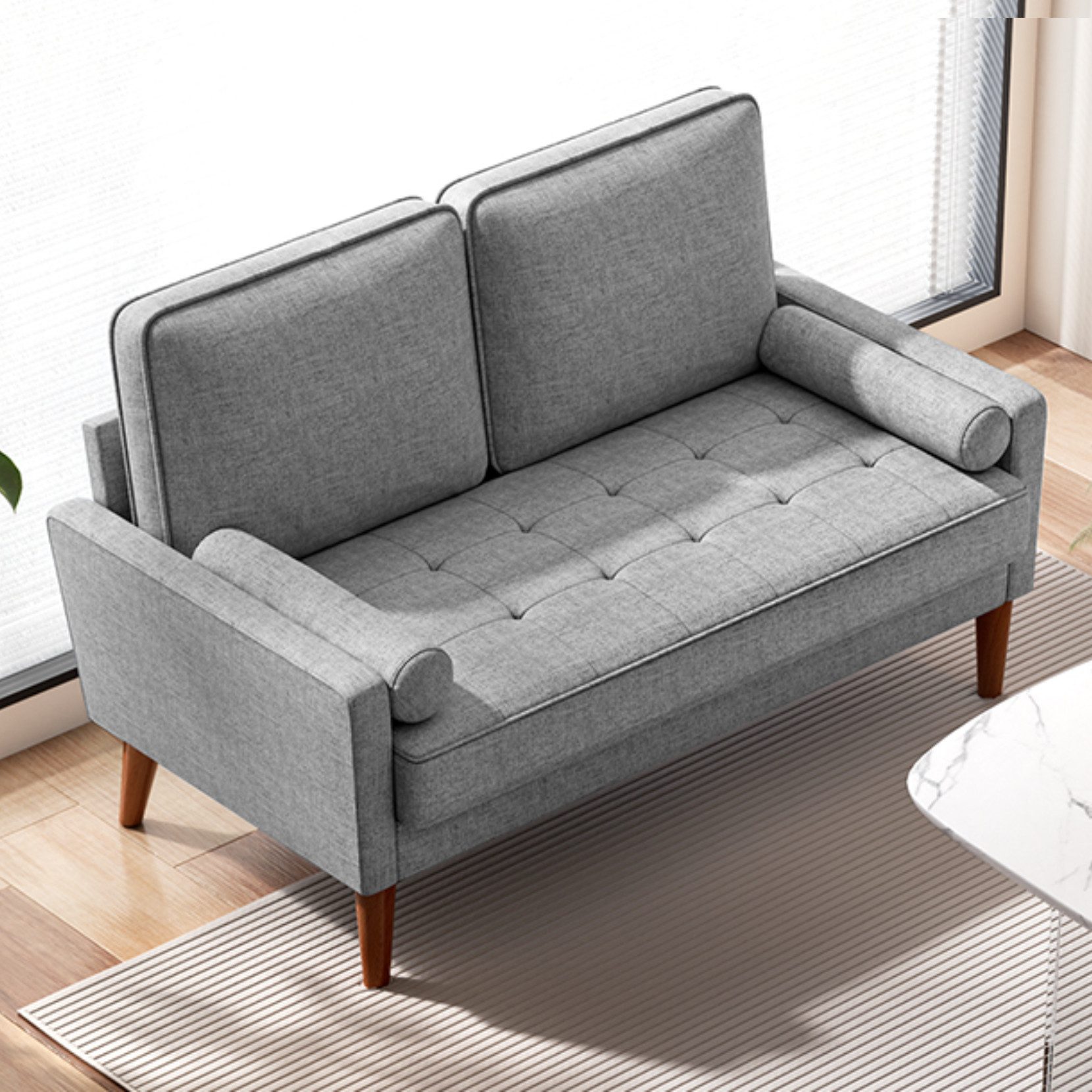OUNUO 2-Sitzer Sofa 2 Sitzer, Modernes günstig online kaufen
