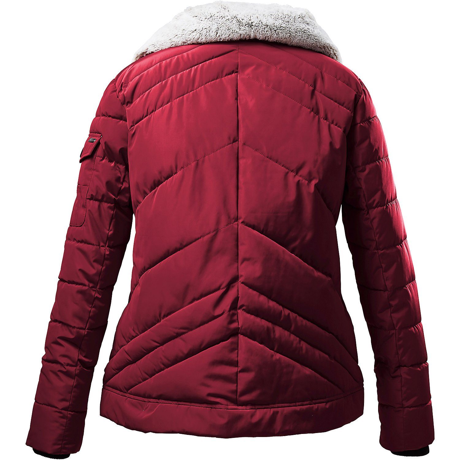 Quilted Dunkelrot STOY Killtec Outdoorjacke A Jacke