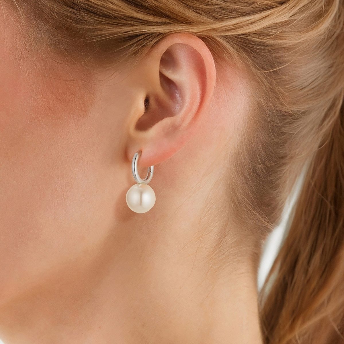 Yokoamii Paar Creolen silber günstig online kaufen