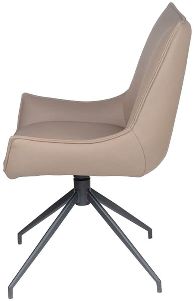 Home affaire Esszimmerstuhl Firenze (Set, 2 St), Drehstuhl Firenze grey