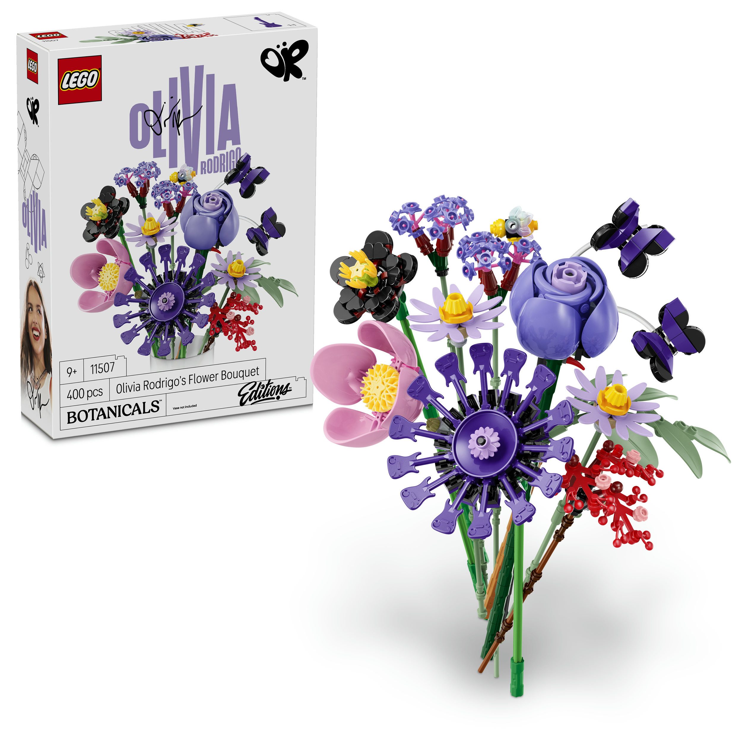 Olivia Rodrigos Blumenstrauß (11507), LEGO Botanicals Konstruktionsspielsteine