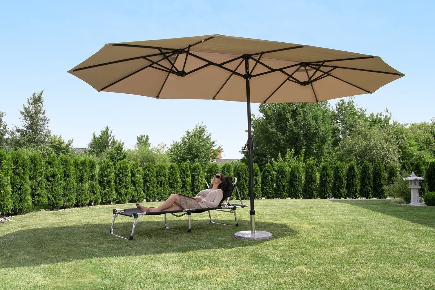 Sekey Sonnenschirm 400 x 200 cm günstig online kaufen