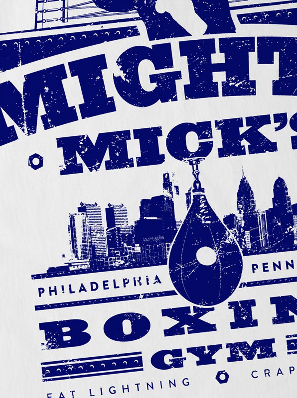 style3 T-Shirt Mick's Boxing Rocky balboa mighty mick gym silvester stalone – Bild 2 von 3