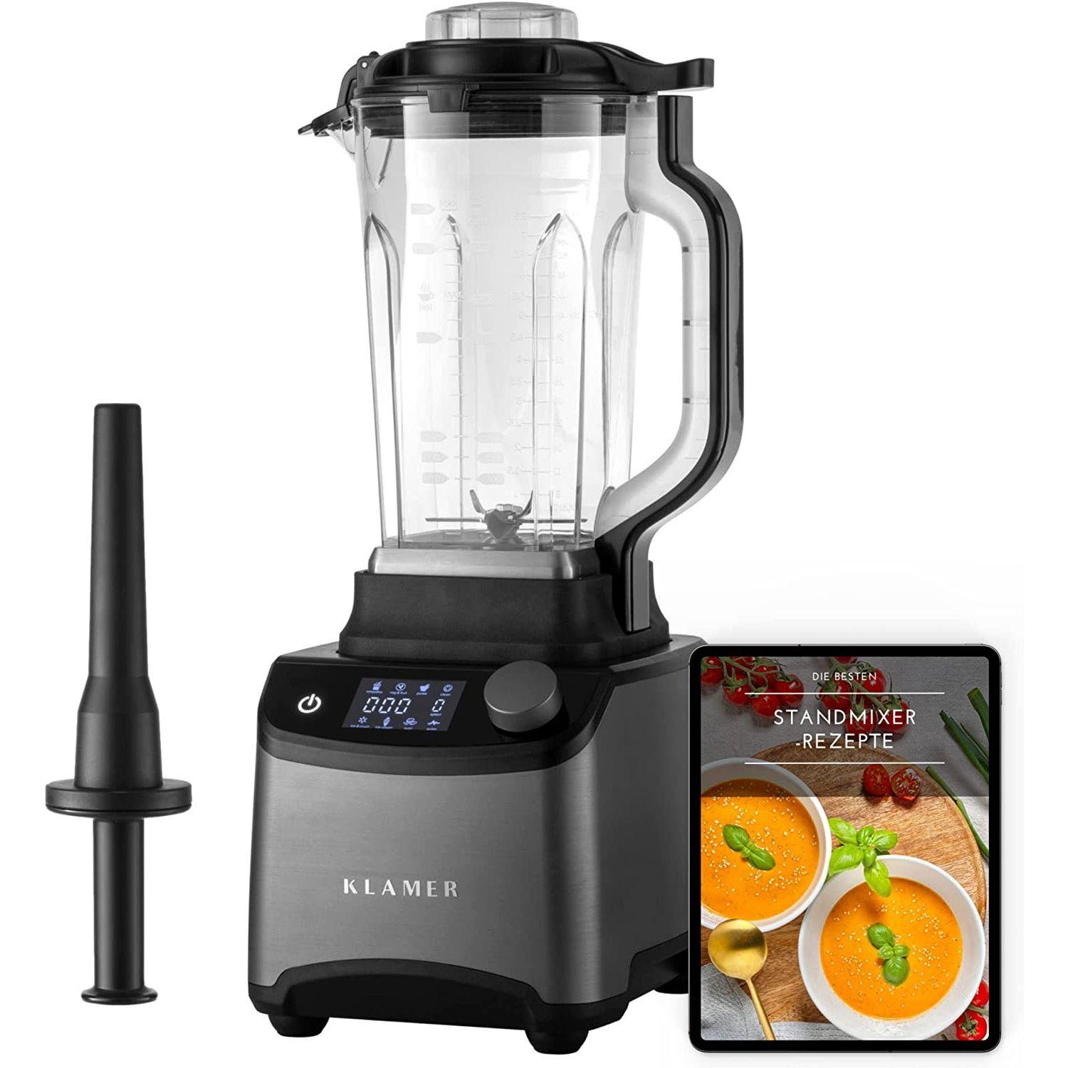 Standmixer Hochleistungsmixer 1800W, 1,75L, Tritan-Mixbehälter, Smoothie Maker m…