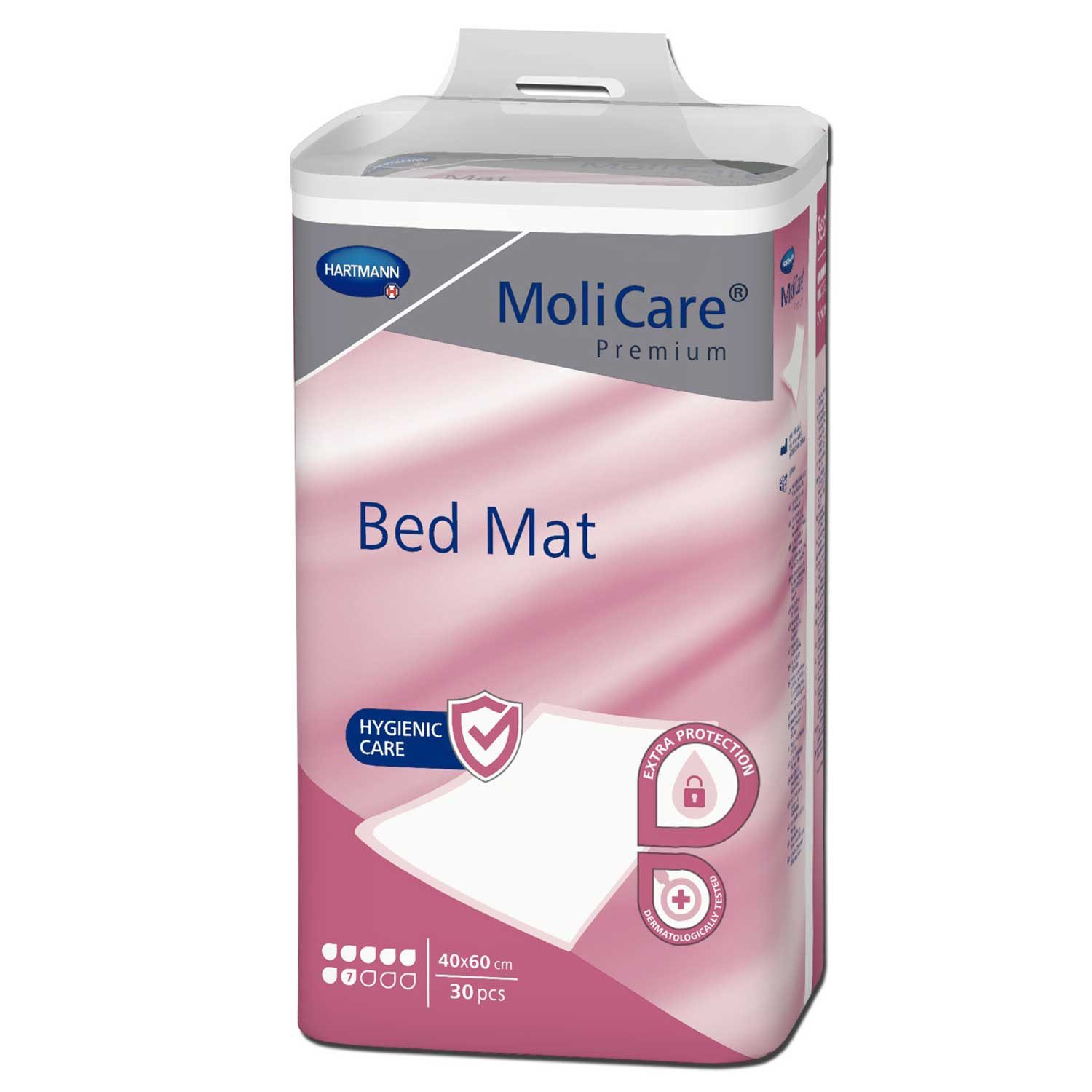 Inkontinenzauflage MoliCare® Premium Bed Mat 7 Tropfen - 40x60 cm 1x30 Stück PAUL HARTMANN AG