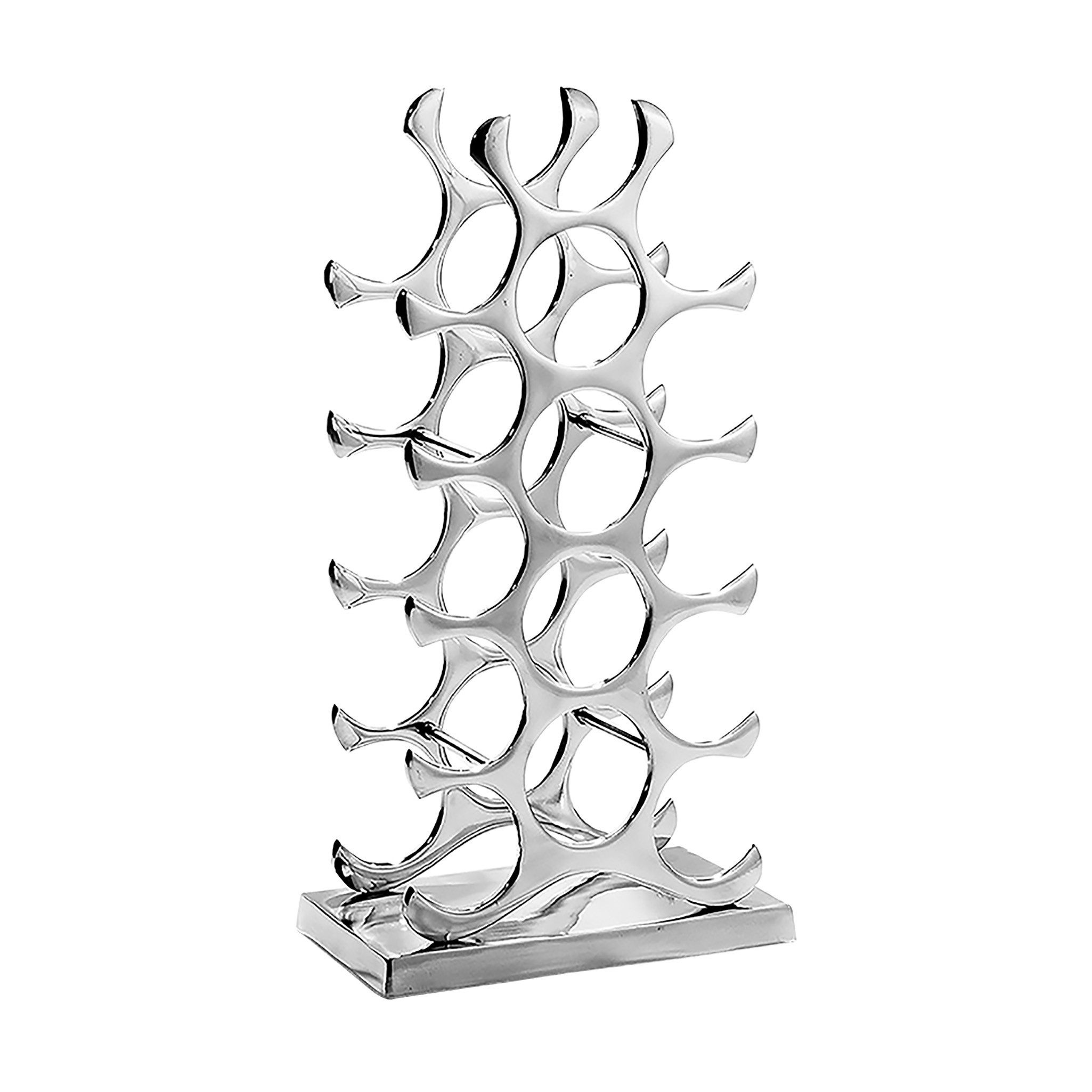 Kobolo Weinregal Flaschenhalter CIRCLE mit Standfuß für 15 Flaschen günstig online kaufen