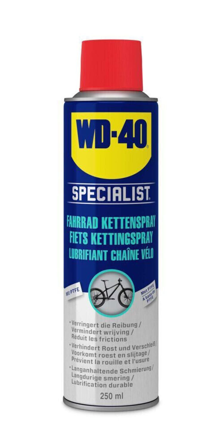 Kettenöl WD40 BIKE Fahrrad Kettenspray Specialist Allwetter 250ml Schmiermittel