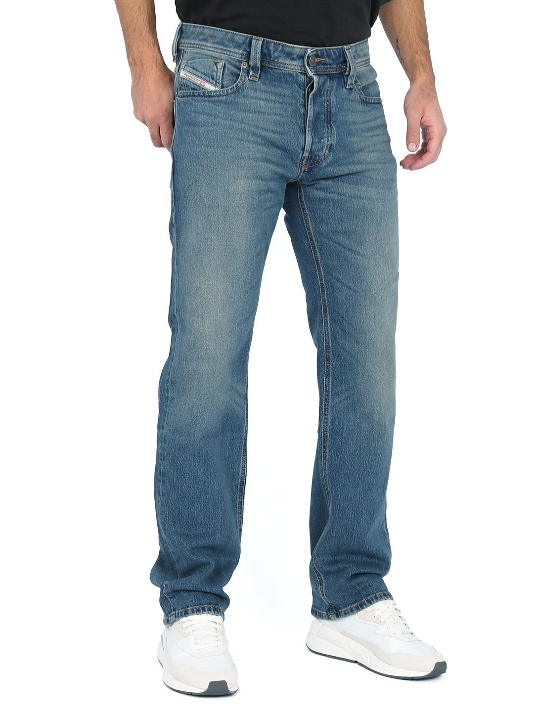R0R71 - Straight-Jeans Diesel - Stretch Hose Larkee-X Länge:30 Regular