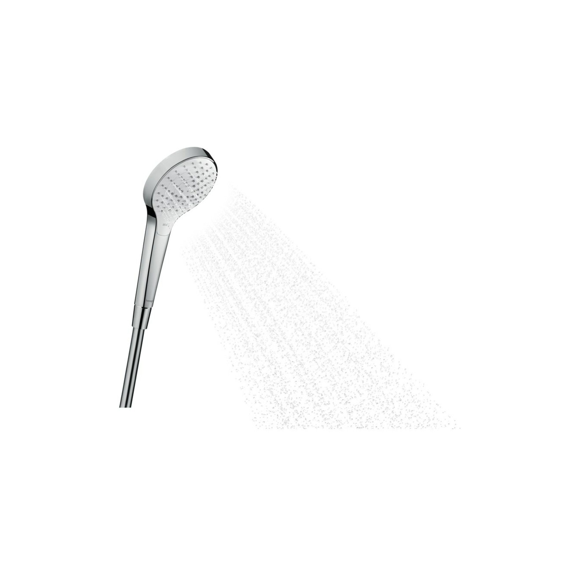 hansgrohe Badarmatur hansgrohe Handbrause Croma Select S Vario weiß/chrom
