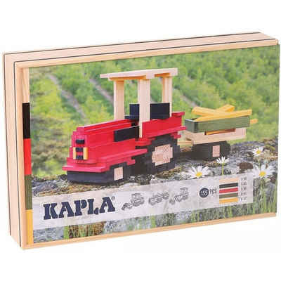 KAPLA® Spielbauklötze COF2DE Holzplättchen Baukasten Traktor