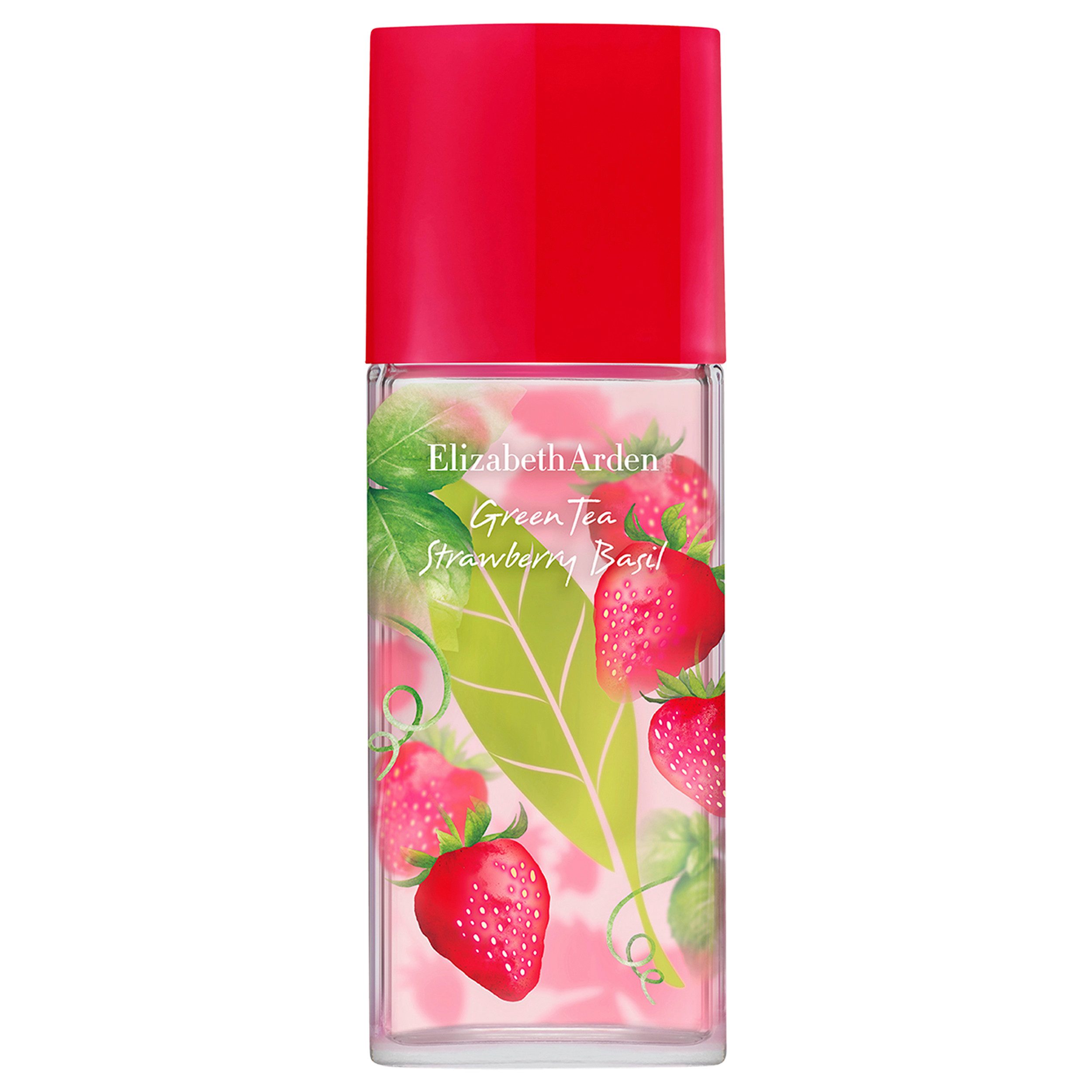 Elizabeth Arden Eau de Toilette GREEN TEA STRAWBERRY BASIL EDT, mit fruchtig-würziger Duftnote