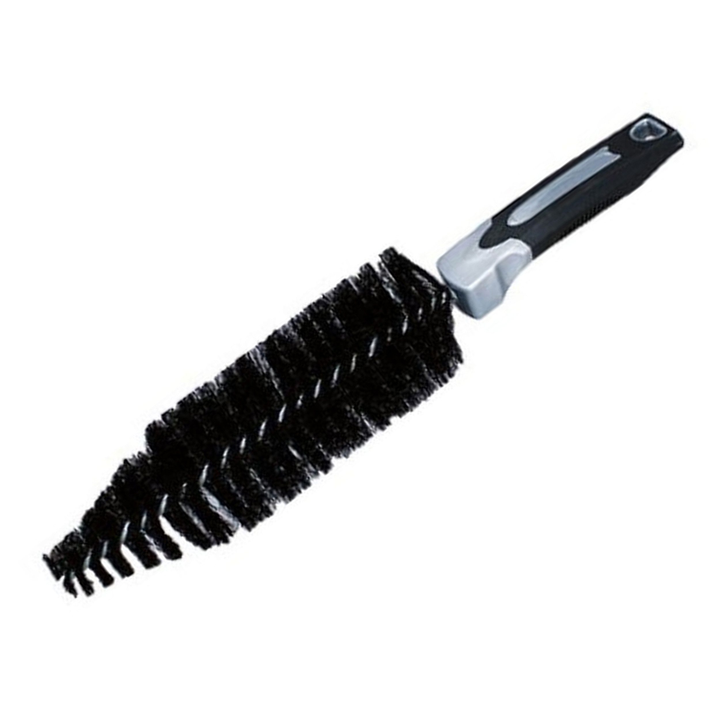 EAL Felgenbürste gründliche Reinigung für Stahl- & Alufelgen, Stahl- und Alufelgen, Kühlergrill, Rundum-Bürstenbesatz, druckfeste Borsten