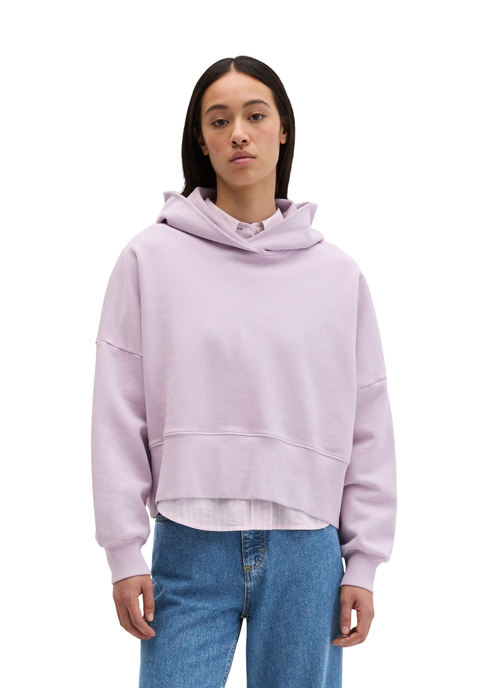 Sweatshirt mit recycelter Baumwolle