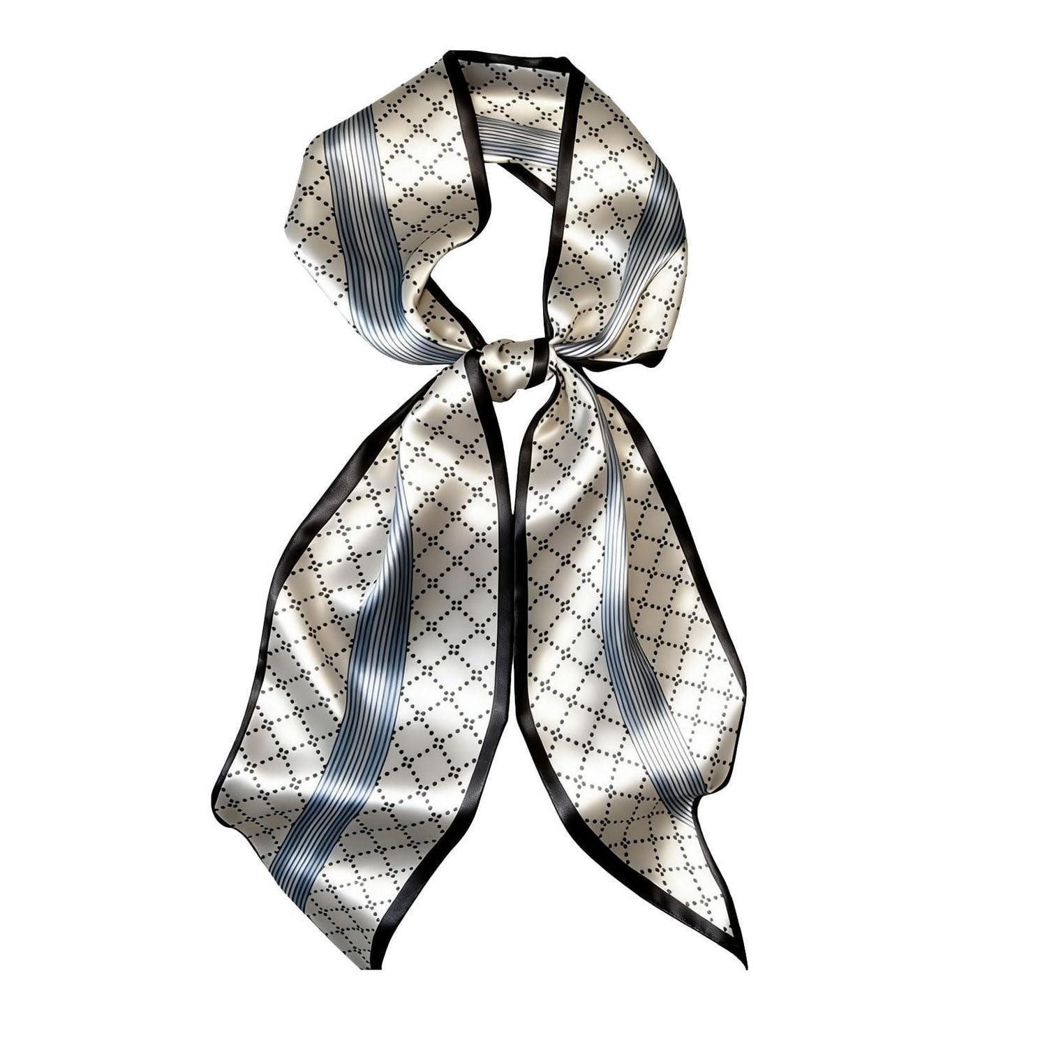 LuxusKollektion Seidenschal Schal Damen Leicht Leichtes Tuch 147x14cm, (1-St)