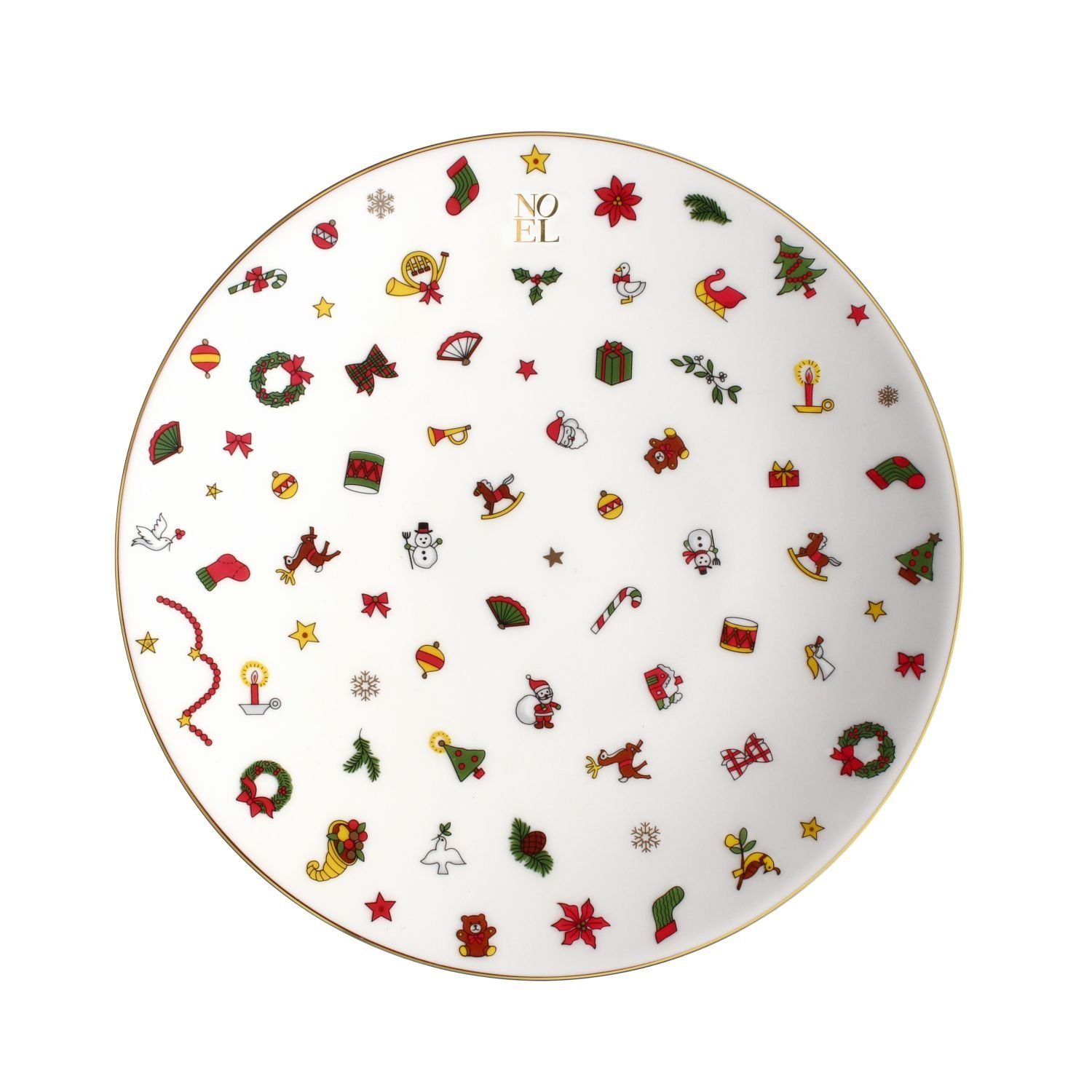 TAITÙ Teller Noel Oro 23 cm, (1 St)