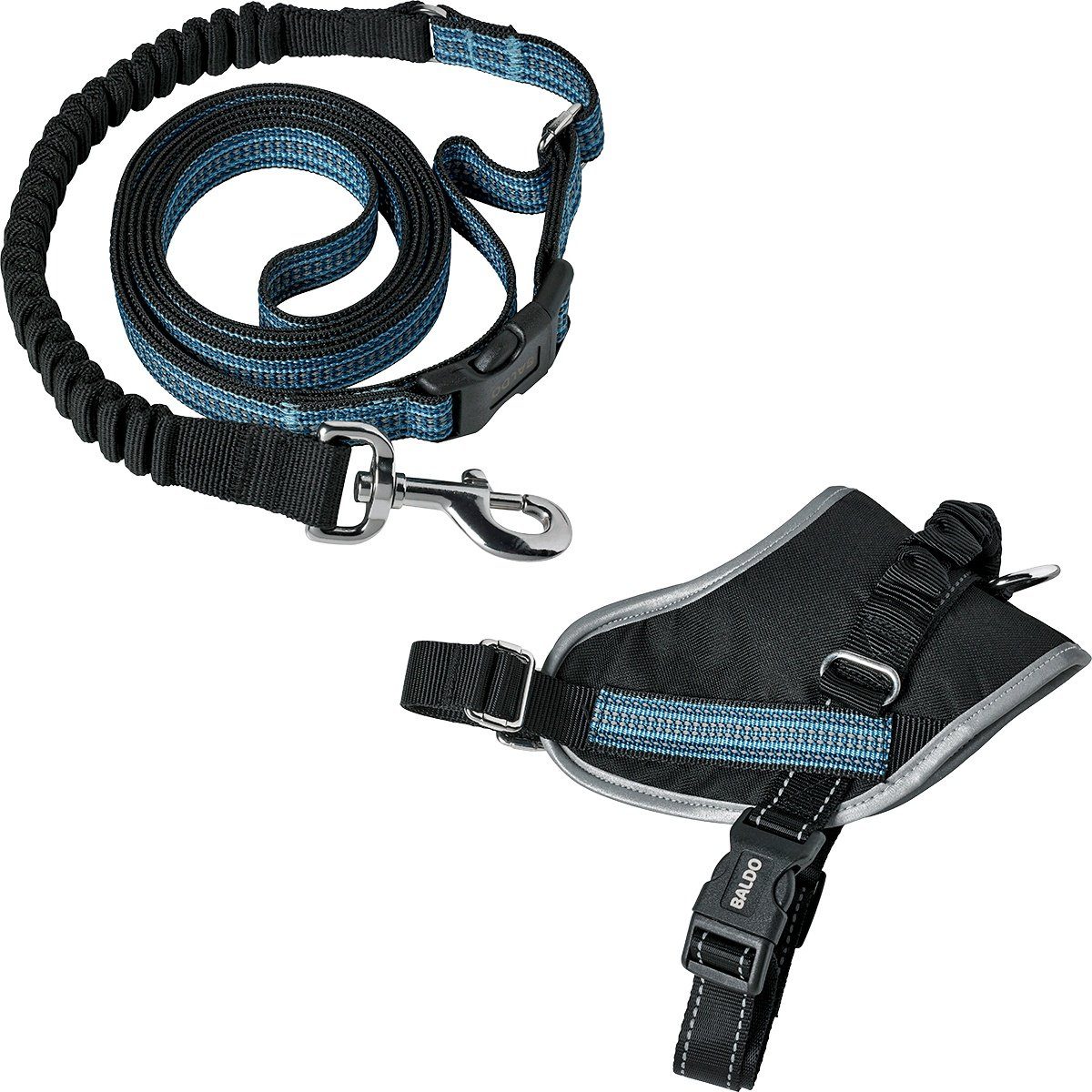 Joggingleine Geschirr + Leine B77