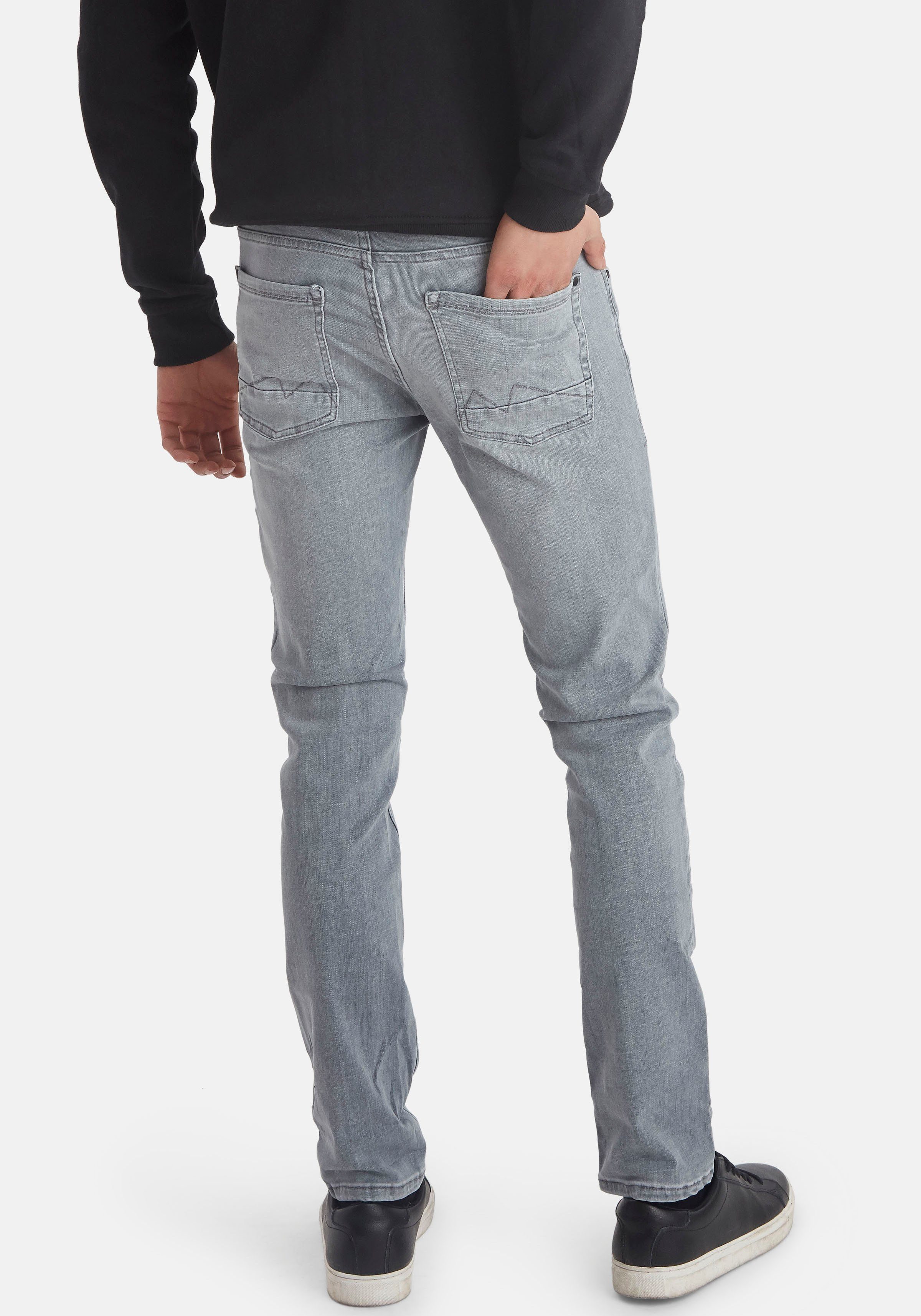 Blend Slim-fit-Jeans Multiflex grey Jet