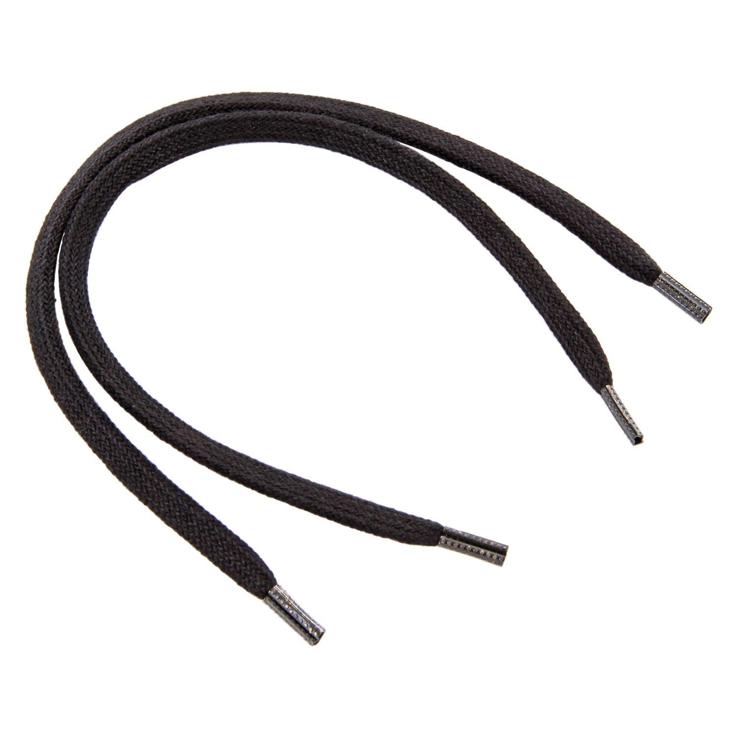 Schnürsenkel Rema Schnürsenkel Schwarz - flach - ca. 5 mm - schmal