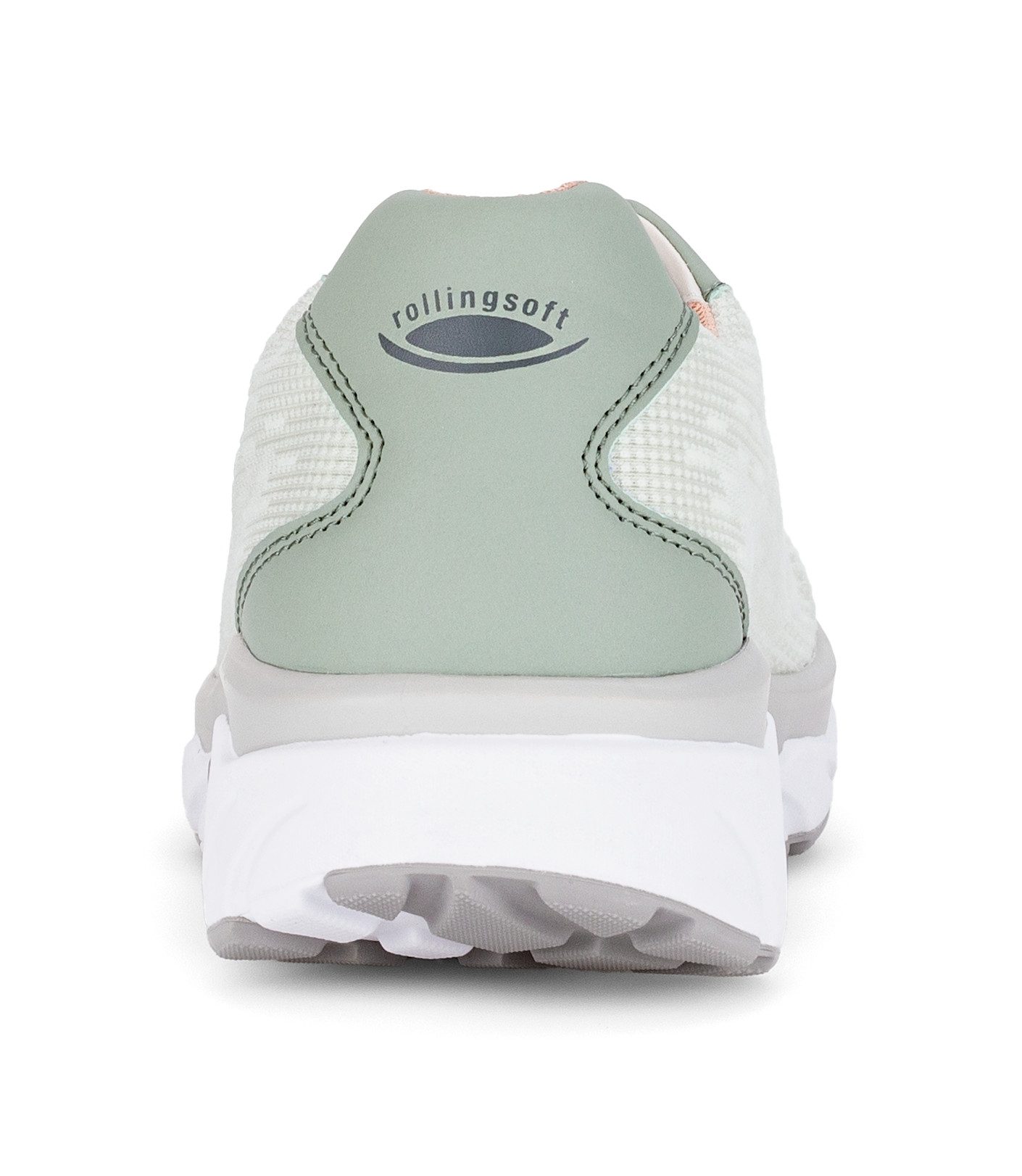 rollingsoft Keilsneaker, Freizeitschuh, Halbschuh, Schnürschuh mit Logo an der Ferse, G-Weite