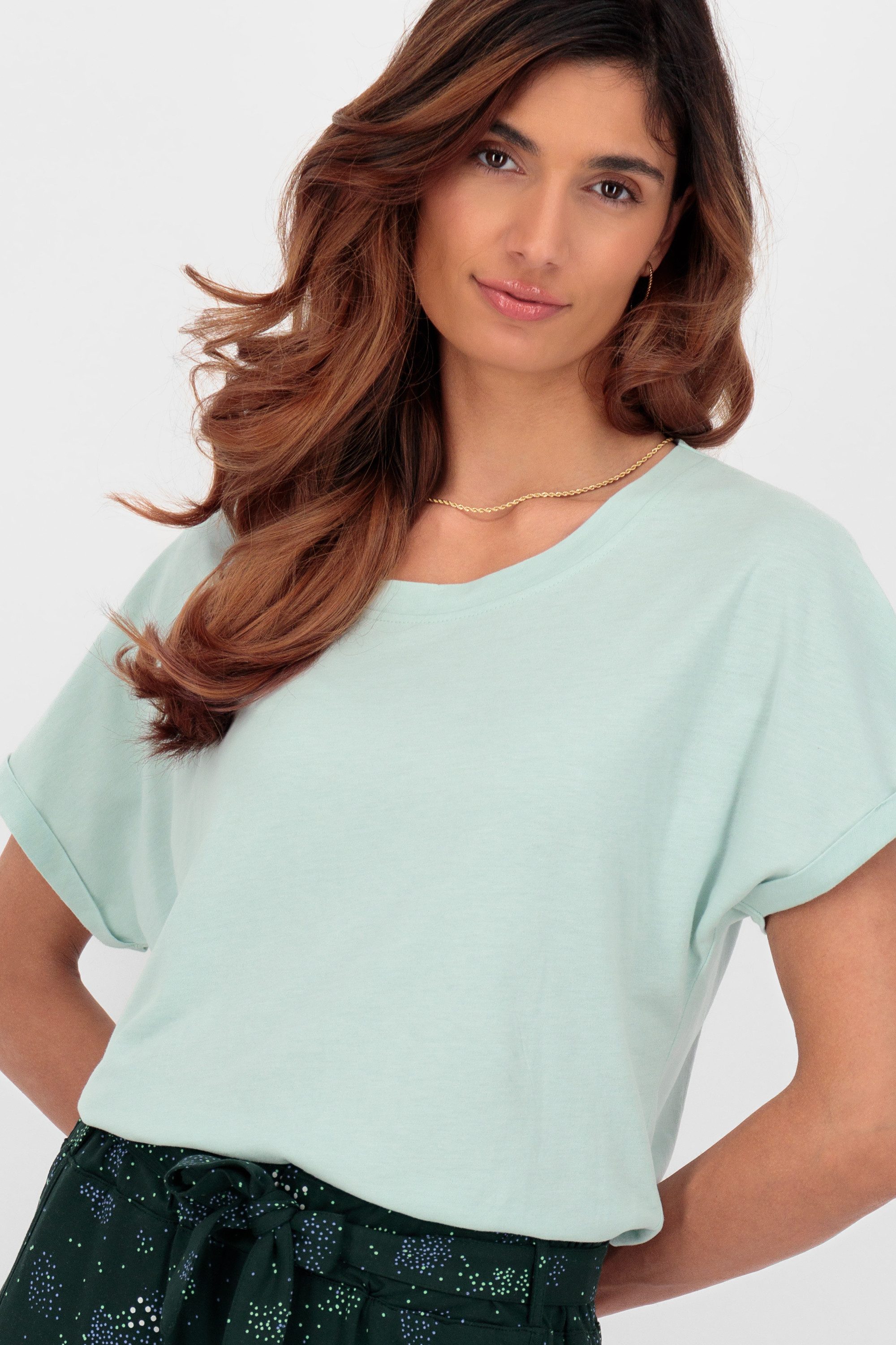 Alife & Kickin Rundhalsshirt Damen MalaikaAK A Kurzarmshirt, T-Shirt