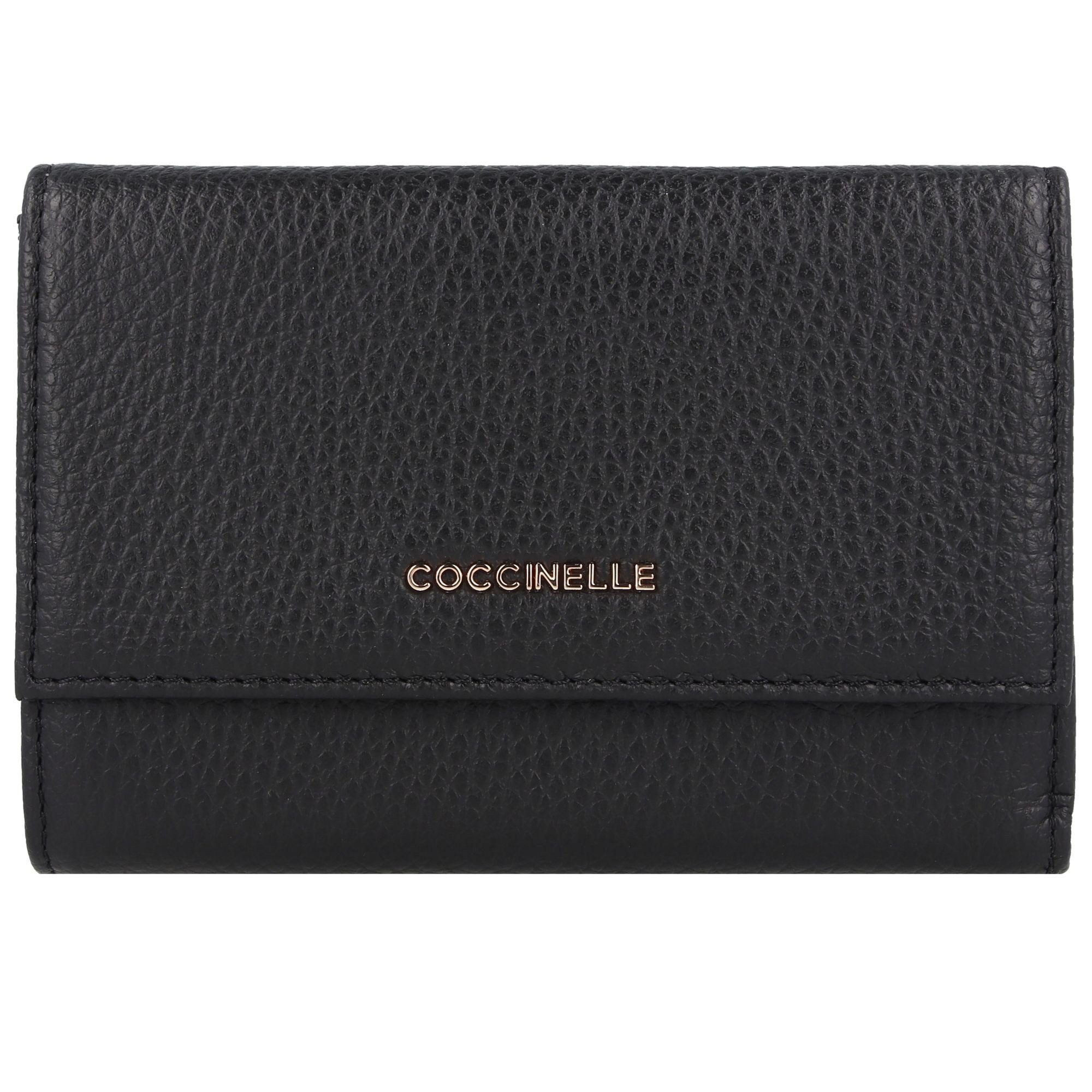 COCCINELLE Geldbörse Metallic Soft, Leder günstig online kaufen