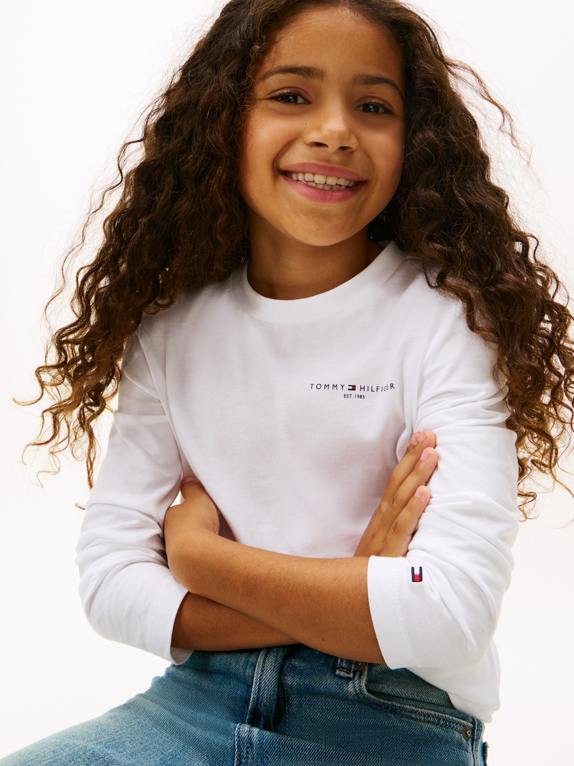 Tommy Hilfiger Langarmshirt MINI CORP T-SHIRT LS Kinder bis 16 Jahre