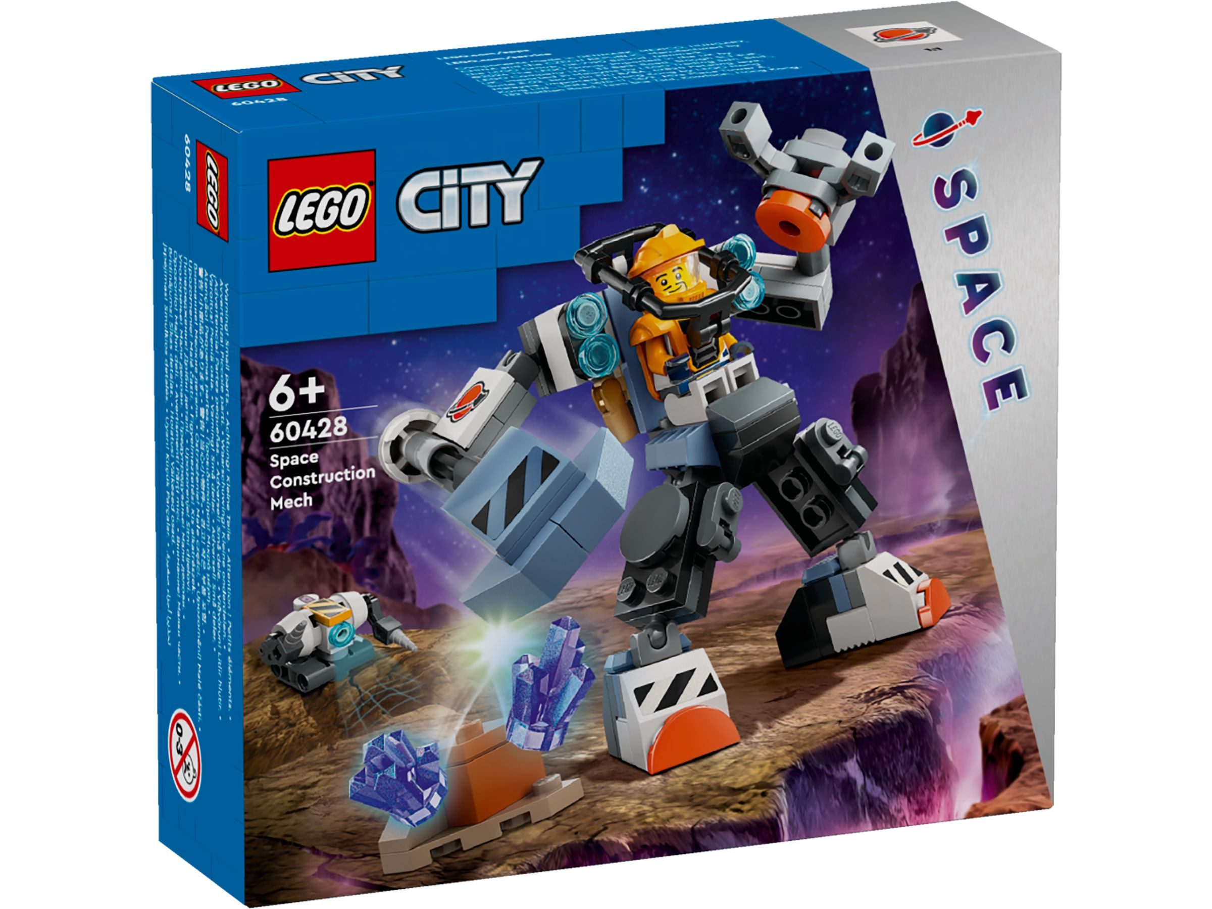 LEGO® LEGO® City 60428 Weltraum-Mech Konstruktionsspielsteine günstig online kaufen