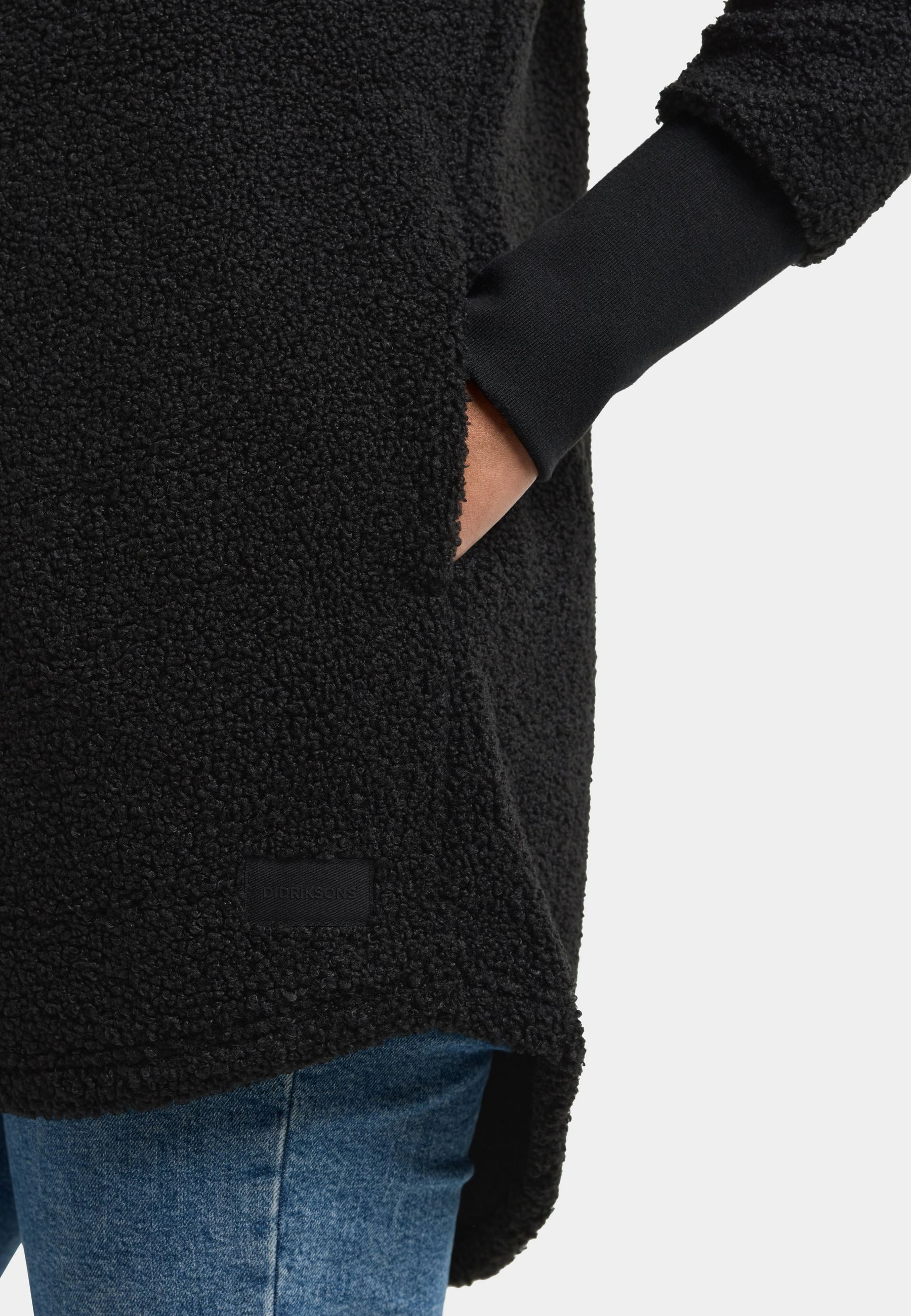 Didriksons Plüschjacke Damen Pile Teddy TOLA mit Taschen – Bild 5 von 5