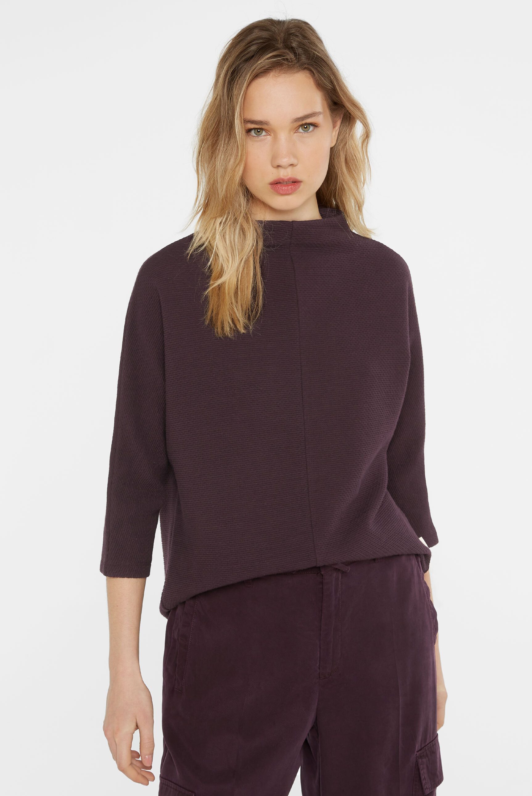 SENSES.THE LABEL 3/4-Arm-Shirt mit Baumwolle – Bild 4 von 5