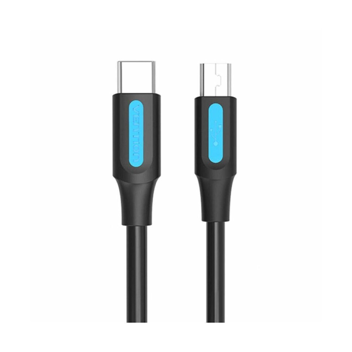 VENTION USB-C 2.0 auf Mini-B Kabel - USB-Adapter-Kabel 2A 1m schwarz Smartphone-Kabel