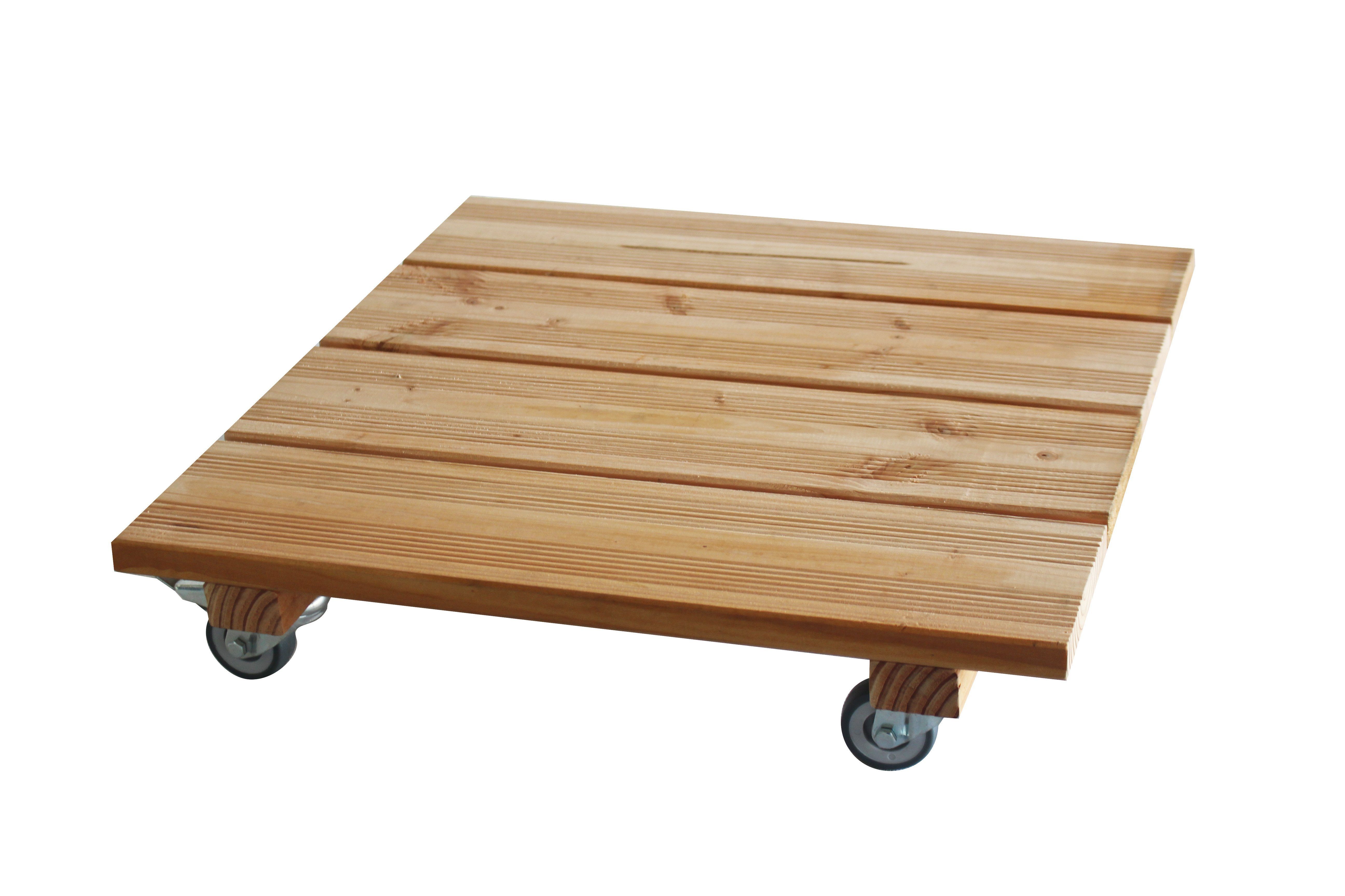 Schlögel Pflanzenroller Pflanzenroller Premium PH200 200kg Vollholzroller aus Douglasienholz, langlebig nachwachsend gute Witterungsbeständigkeit – Bild 3 von 5