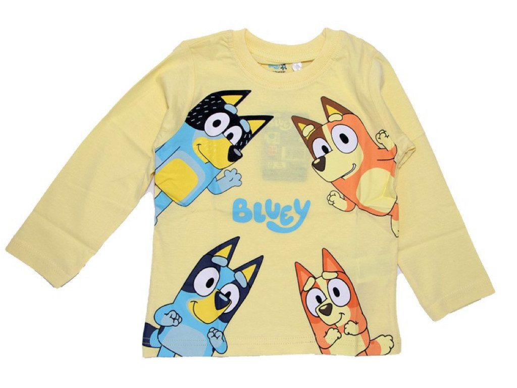 Bluey Langarmshirt Bluey und Bingo für Jungen
