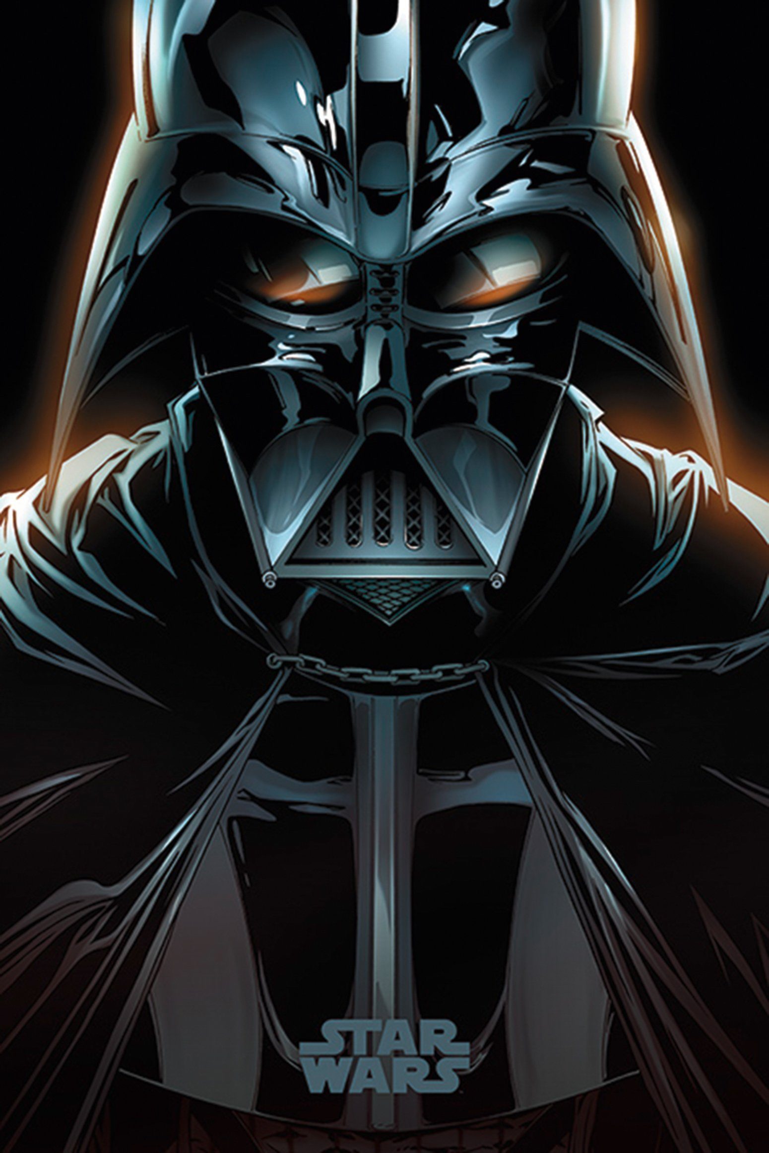 PYRAMID Poster Star Wars Poster Darth Vader Comic 61 x 91,5 cm