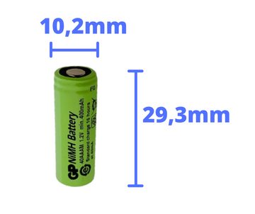 GP Batteries GP Akku 2/3 AAA 1,2V / 400mAh GP40AAAM Akku