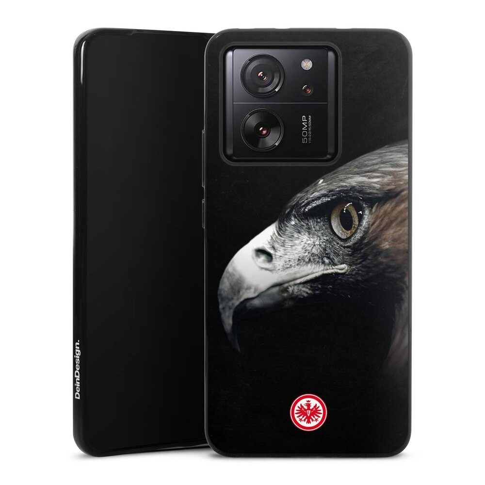 DeinDesign Handyhülle Eintracht Frankfurt Offizielles Lizenzprodukt Europameisterschaft, Xiaomi 13T Pro Silikon Hülle Bumper Case Handy Schutzhülle
