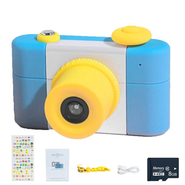 Kind Ja »Kinderkamera, Spielzeugkamera, Kinderspielzeug, Minikamera« Kinderkamera (Digitalkamera, 12 Megapixel mit 8G Speicherkarte)  - Onlineshop OTTO