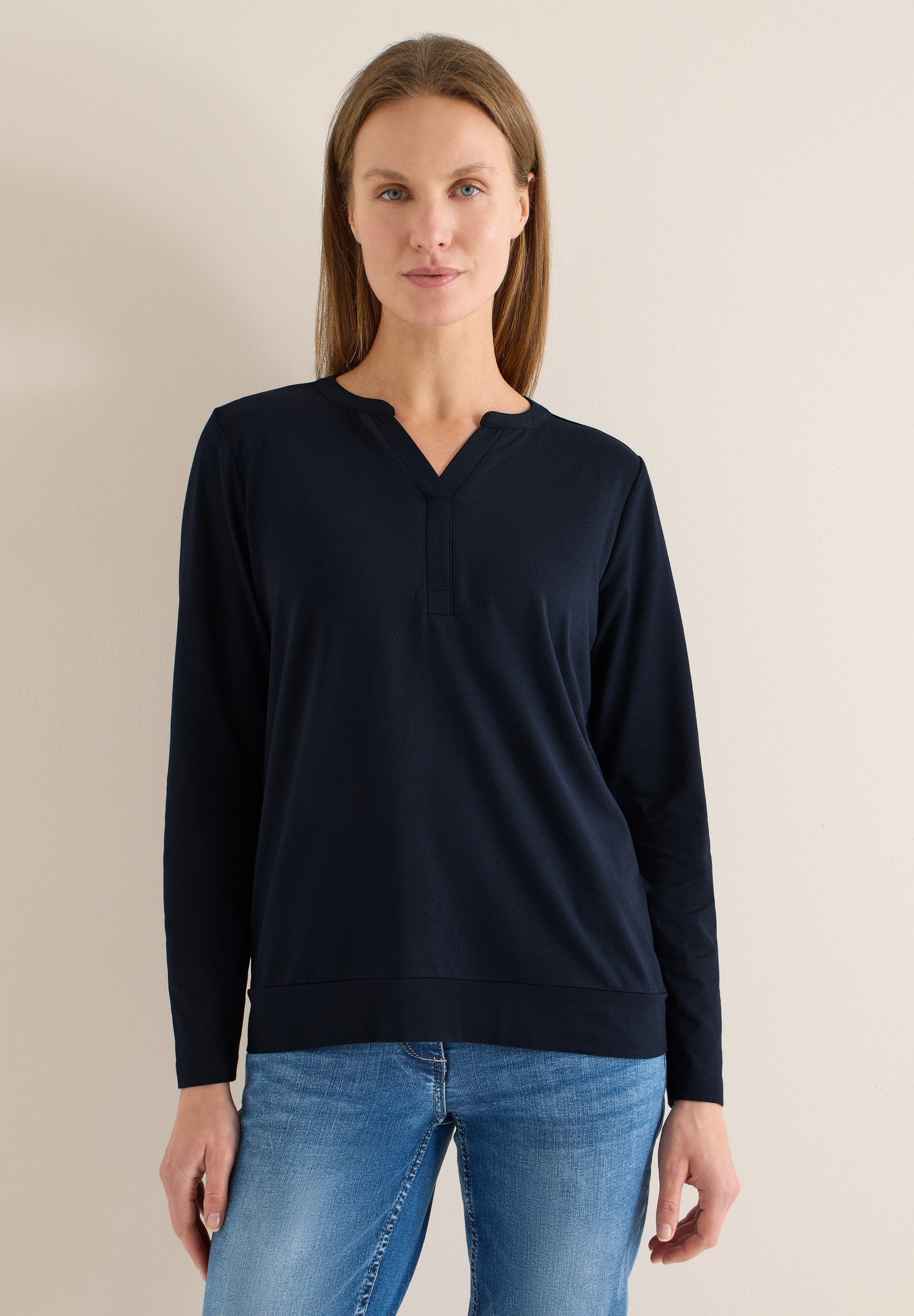 CECIL Langarmshirt im Tunika-Style günstig online kaufen