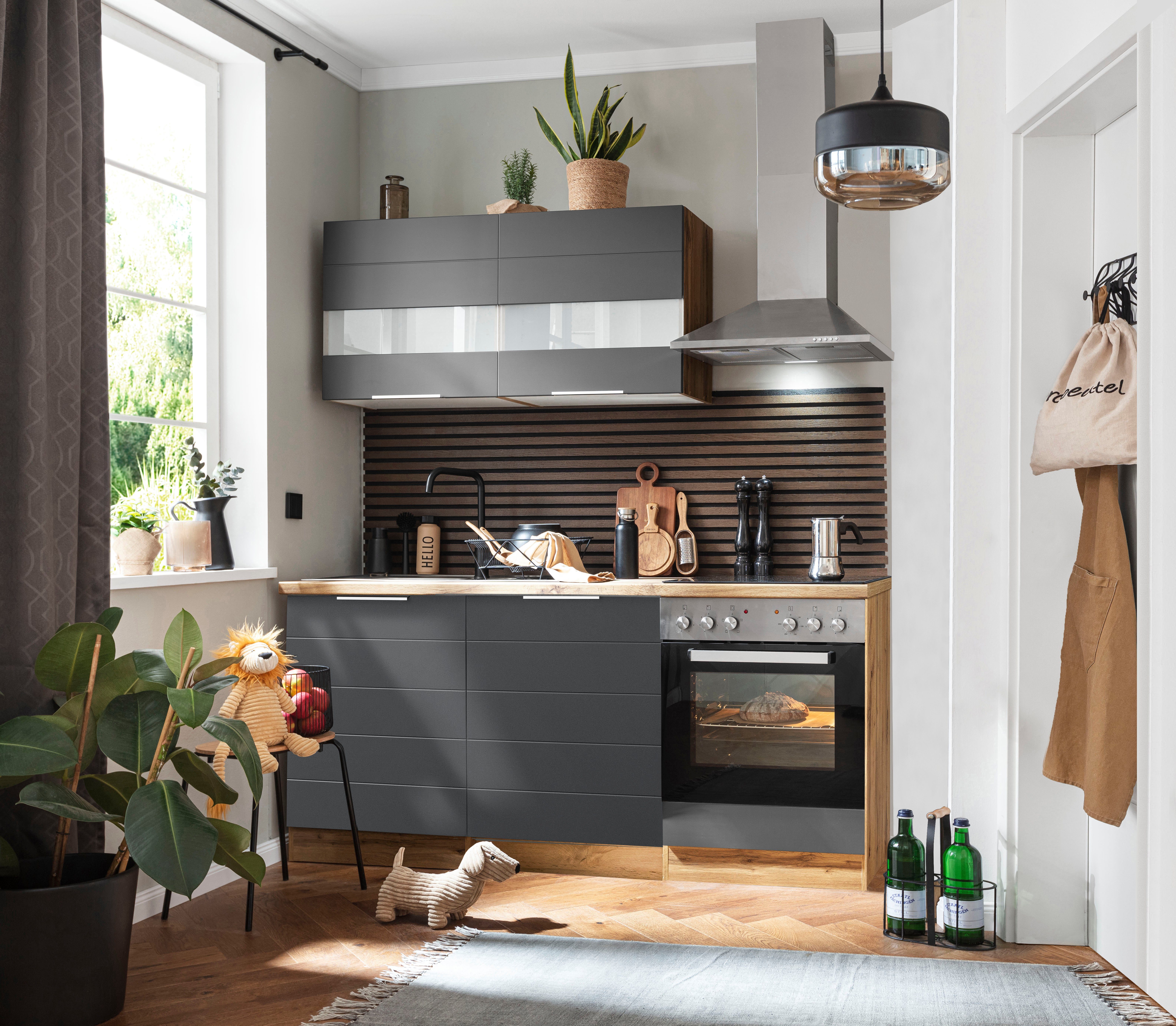 KOCHSTATION Küchenzeile KS-Luhe, 180 cm breit, günstig online kaufen