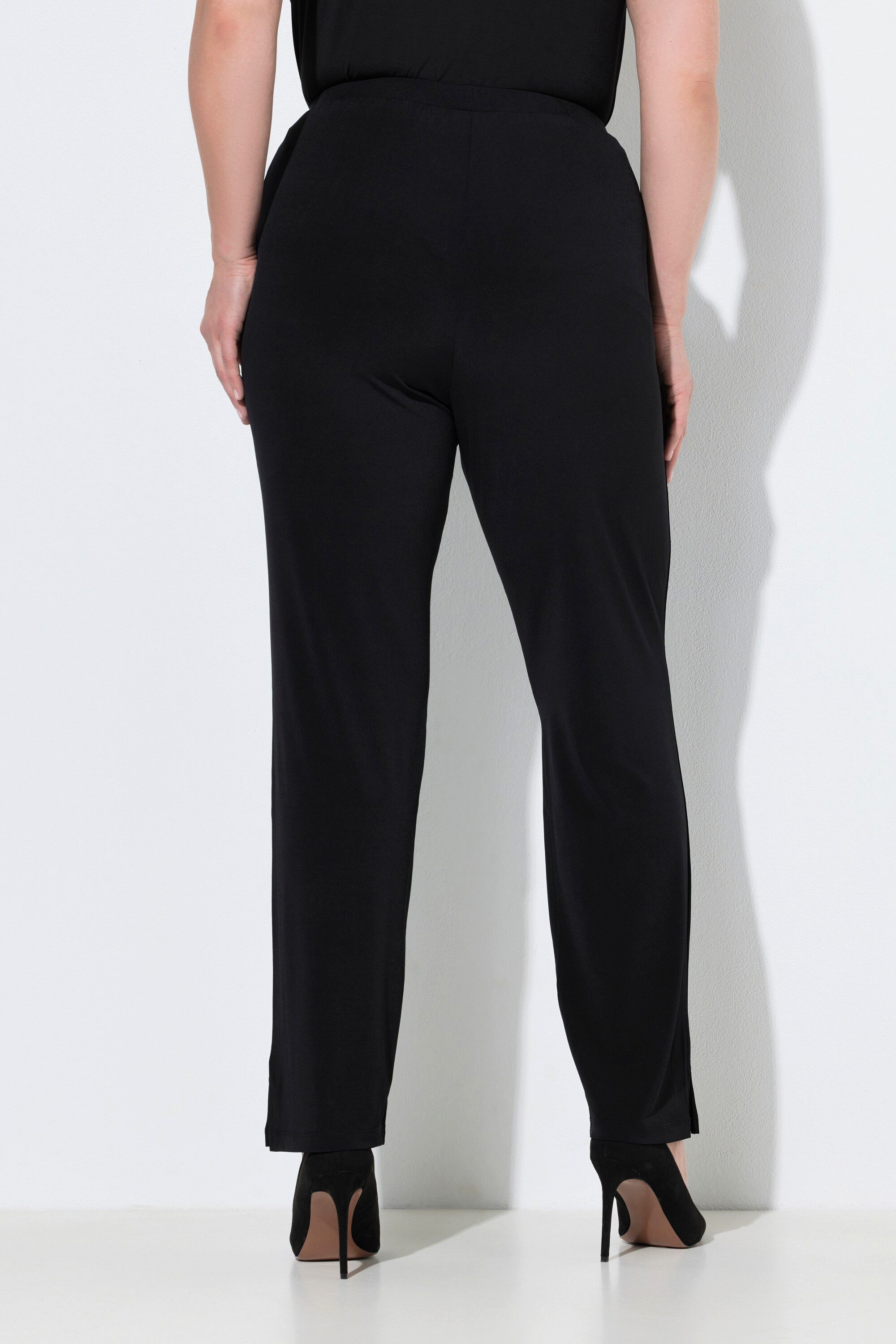 Ulla Popken Schlupfhose Jerseyhose elastischer Bund