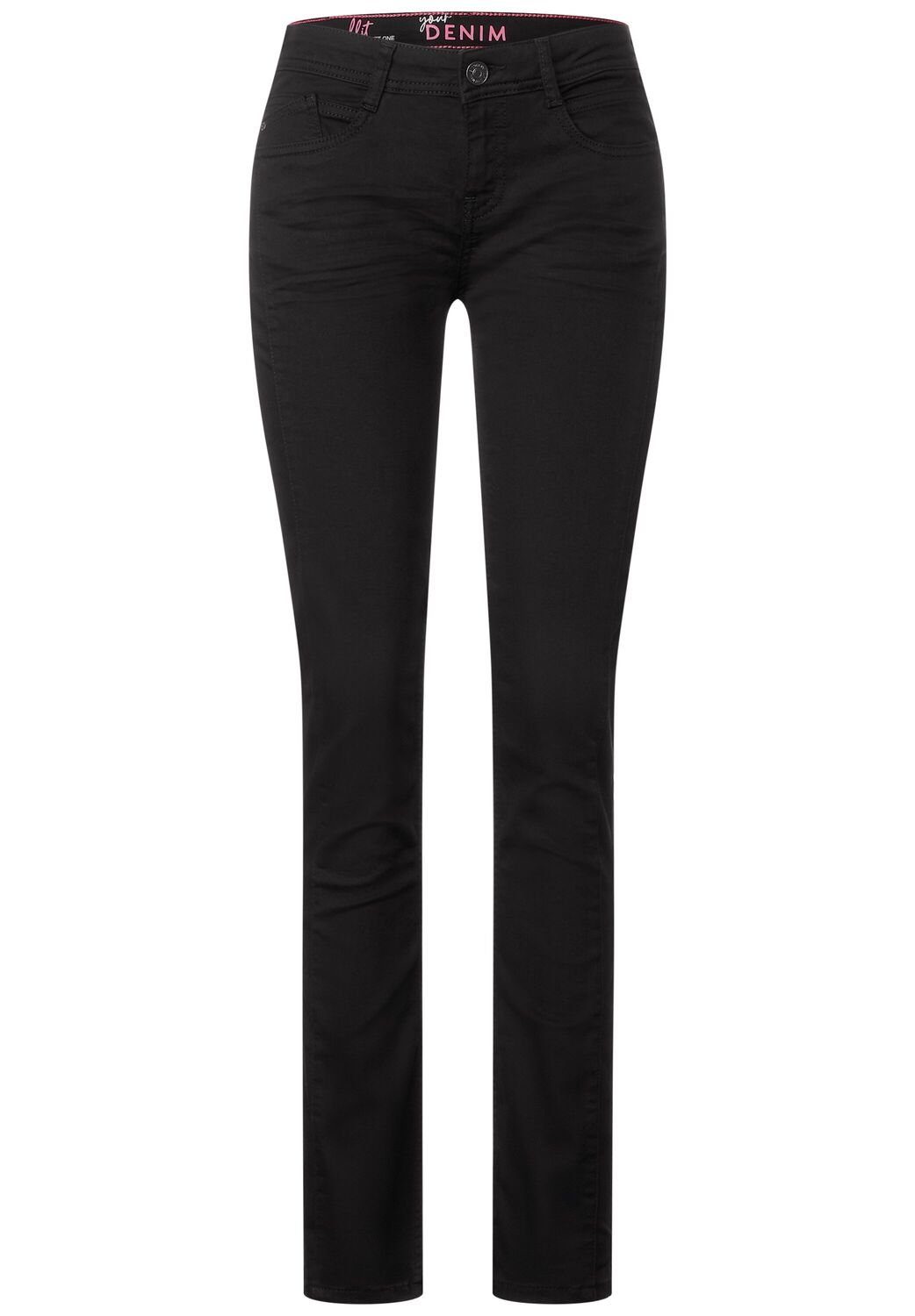 STREET Regular-fit-Jeans Casual Thermohose Fit ONE