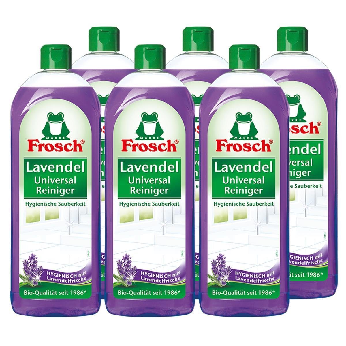 Universal-Reiniger Allzweckreiniger 750 Frosch 6x Lavendel ml FROSCH