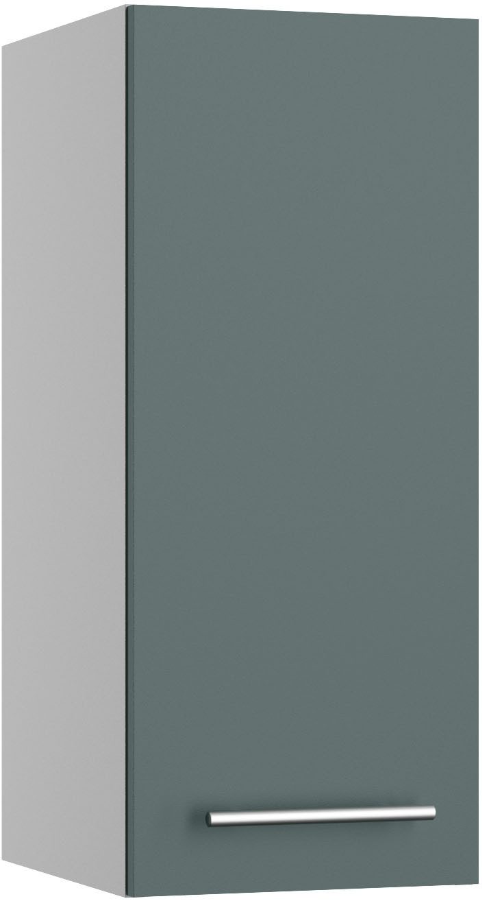 KOCHSTATION Hängeschrank KS-Bern2 Breite 30 cm, 1 Tür, 2 Einlegeböden