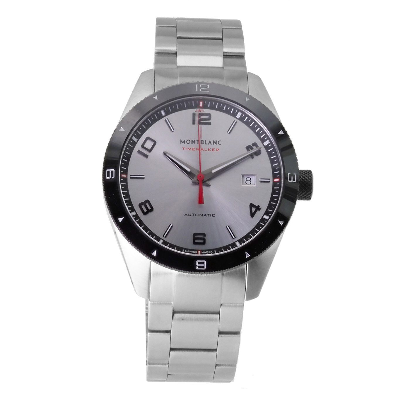 MONTBLANC Automatikuhr schweizer Herren Uhr 116057 / 7426 Timewalker