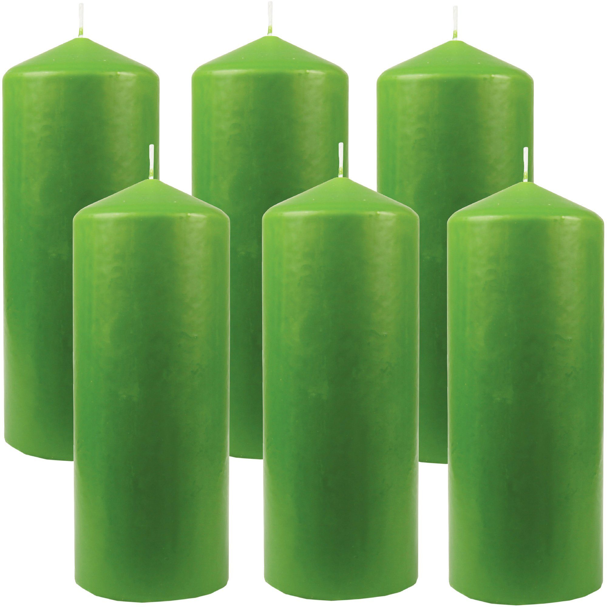 HS Candle Stumpenkerze Dekokerze (6-tlg), Wachskerzen günstig online kaufen