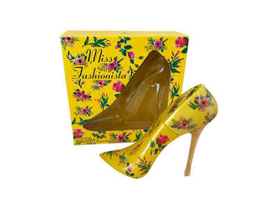 Tiverton Eau de Parfum Miss Fashionista Yellow, 1-tlg., Stiletto-Form mit Blumenmuster