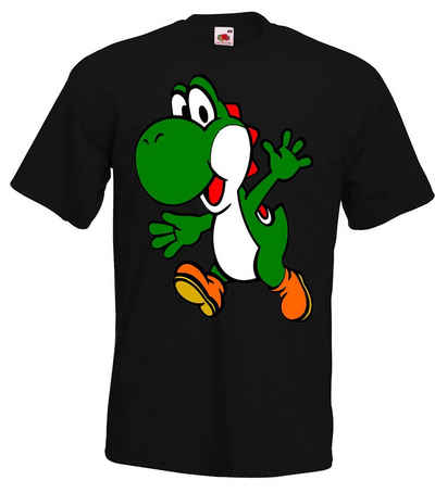 Youth Designz T-Shirt Yoshi witziges Gaming T-Shirt für Herren Mit trendigem Frontprint