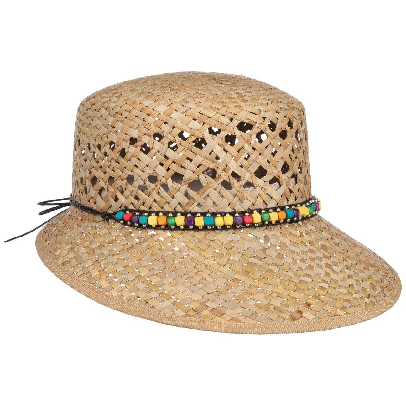 Lipodo Sonnenhut (1-St) Damenhut mit Schirm, Made in Italy