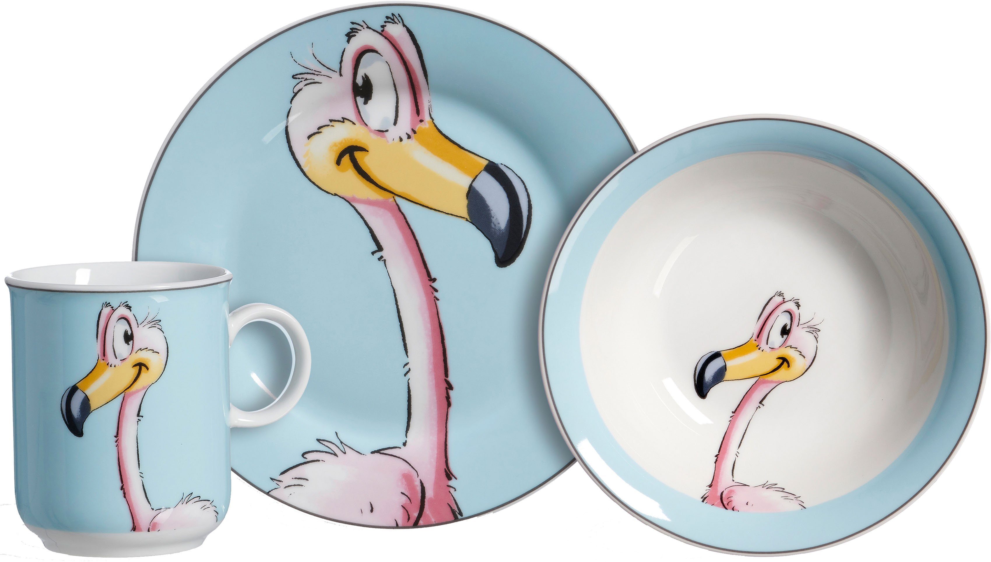 Ritzenhoff & Breker Geschirr-Set HAPPY ZOO FLO