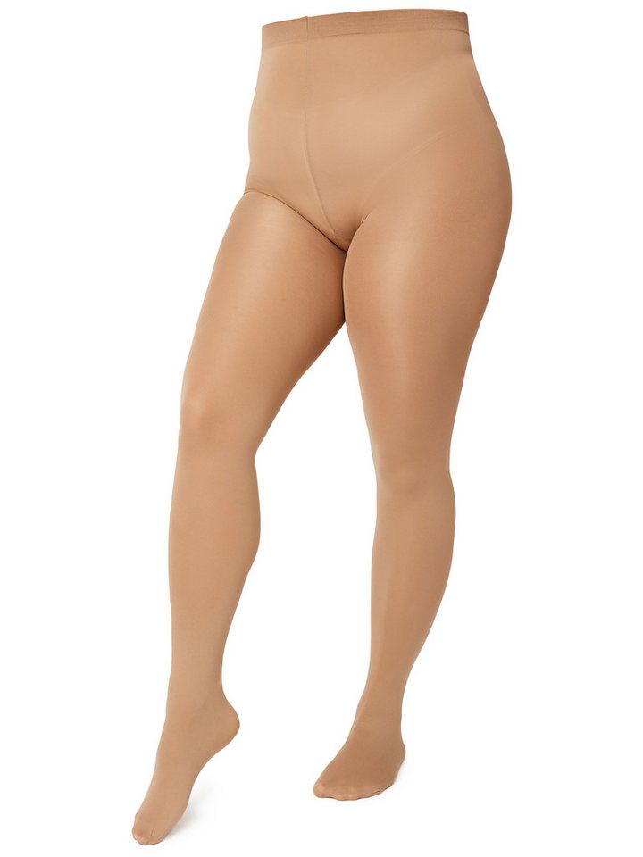 Merry Style Strumpfhose Damen mikrofaser Strumpfhose plus size MS 162 60 DEN (1 St)